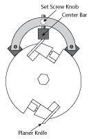 Planer Knife Setting Jig Drawing